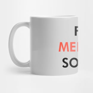 Flat Mercury Society (Dark) Mug